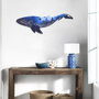 Wallity Reef Whale Metal Wall Art - APT651